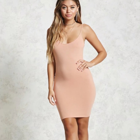 open back cami dress